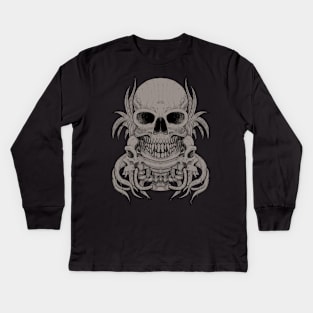 skull CNXART Kids Long Sleeve T-Shirt